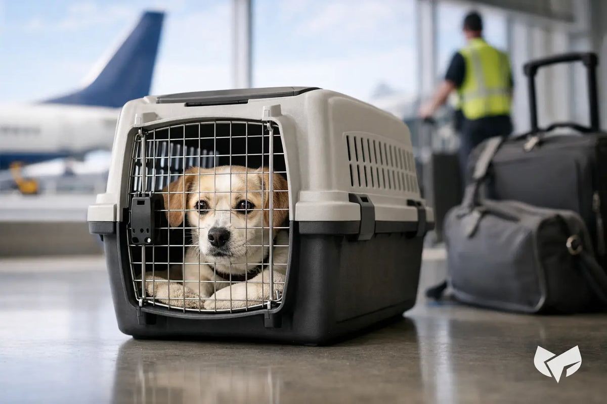 Best Crates for Nervous Dogs in Air Travel