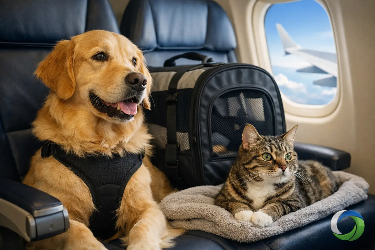 How to Fly Pets Safely and Calmly