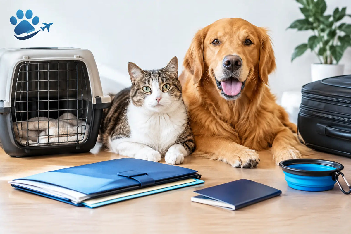 Relocation Document Organization for Pet Travel