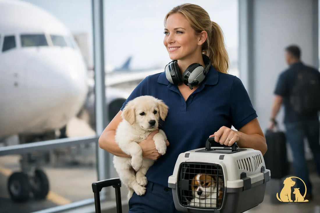 What a Pet Flight Nanny Service Really Does