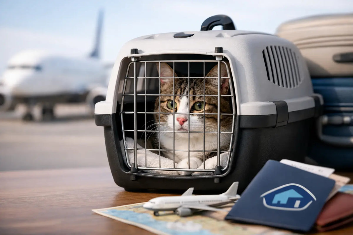 Cat Transport Overseas for a Calm Safe Move
